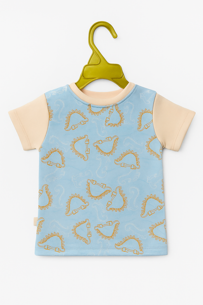 Wild Roar Dino Organic Tee & Spike Jogger Set