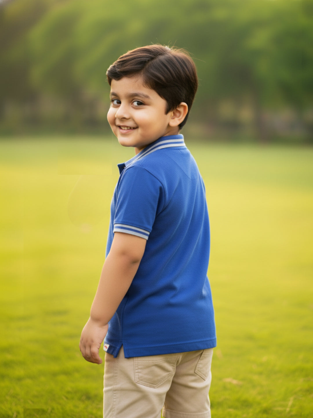The Classic Little Polo in Royal Blue
