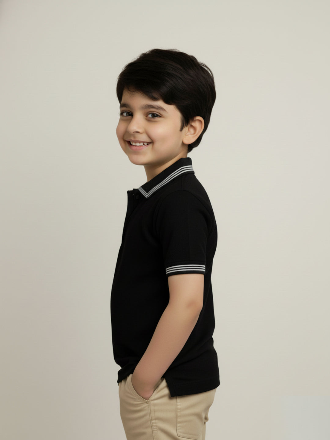 The Classic Little Polo in Black