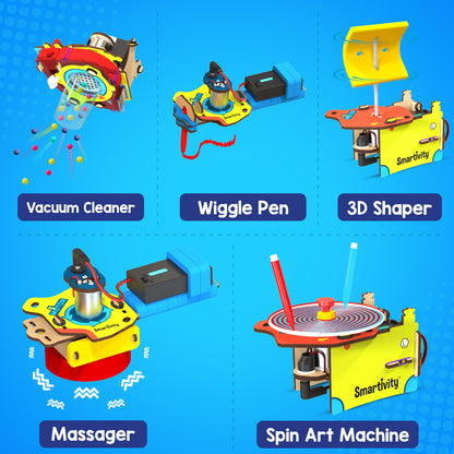 Smartivity Motor Gadgets STEM Toy for Kids 6+