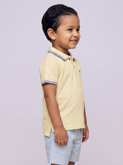 The Tennis Club Polo in Off White