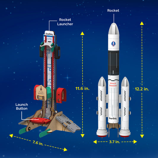 Smartivity Rocket Launcher STEM Toy for Kids 6+