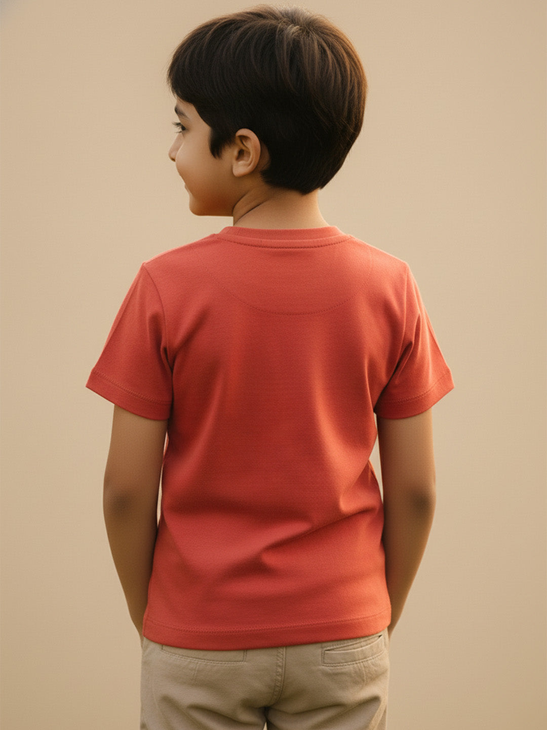 Roar Animal Print T-shirt in Rust