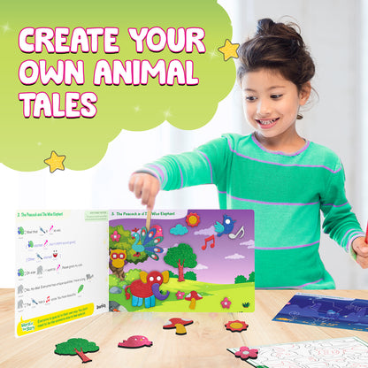 Smartivity Foil Magic - Animal Wisdom Tales STEM Toy for Kids 4+