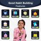 Sekyo Magic Pro Kids Smartwatch with Calling | Live & Accurate GPS Tracking, Video Call, SOS Alert, Route History, Pedometer & Games | 4G/5G SIM Support | Parent App & Habit Coach | Boys & Girls