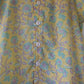 Boogie shirt in lemon yellow butterfly blockprint
