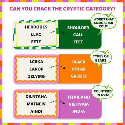 Cryptic Categories