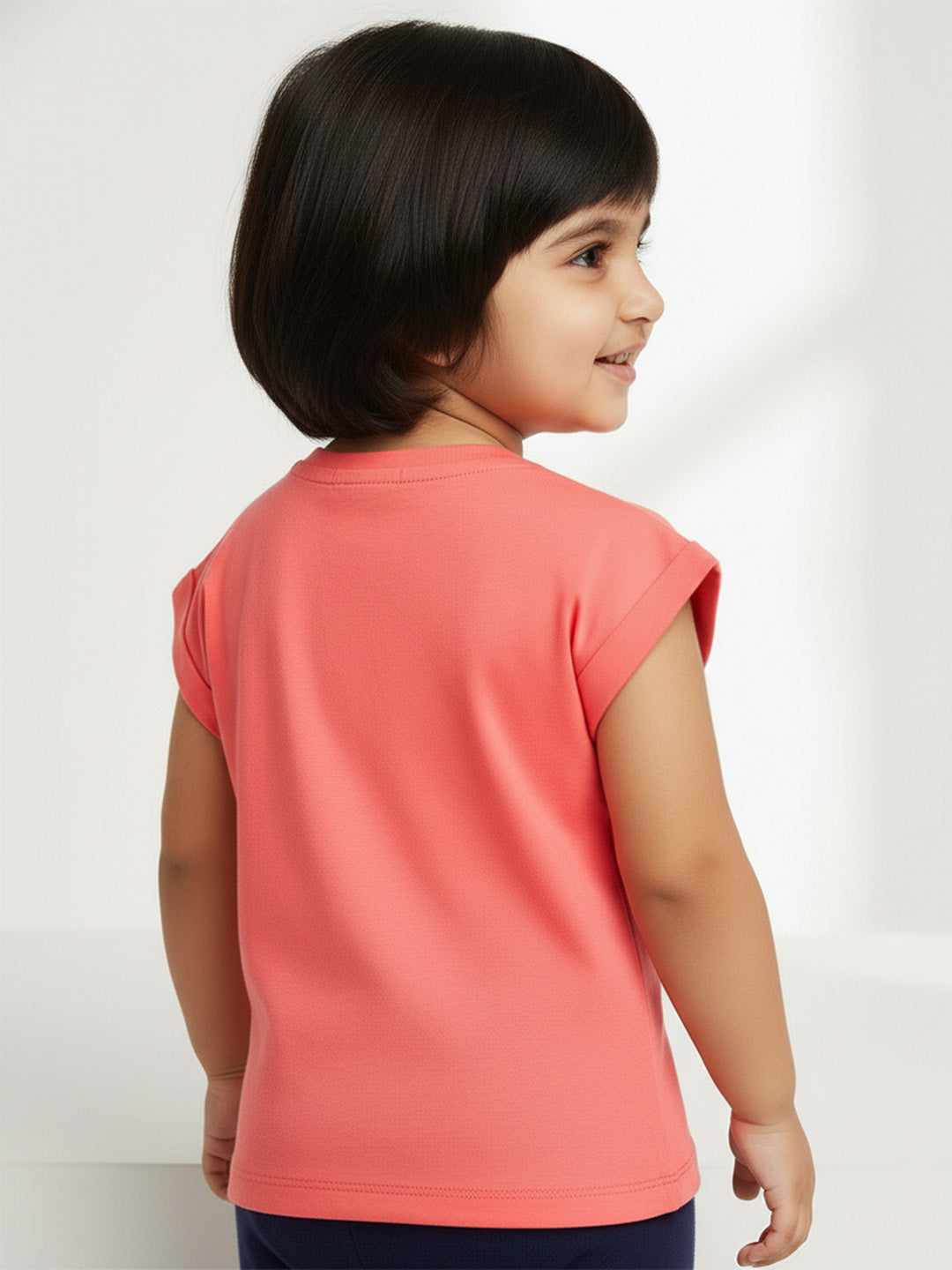 Easy Breezy Pure Cotton Comfort T-shirt in Pink