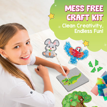 Smartivity POKE 'N' CREATE - Jungle Animal Kingdom STEM Toy for Kids 4+