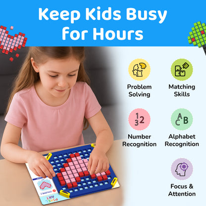 Smartivity Pixel Art STEM Toy for Kids 3+