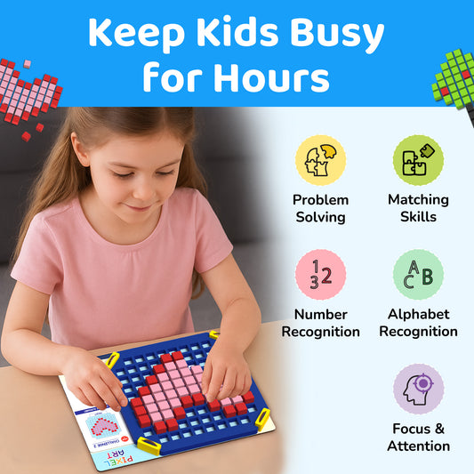 Smartivity Pixel Art STEM Toy for Kids 3+