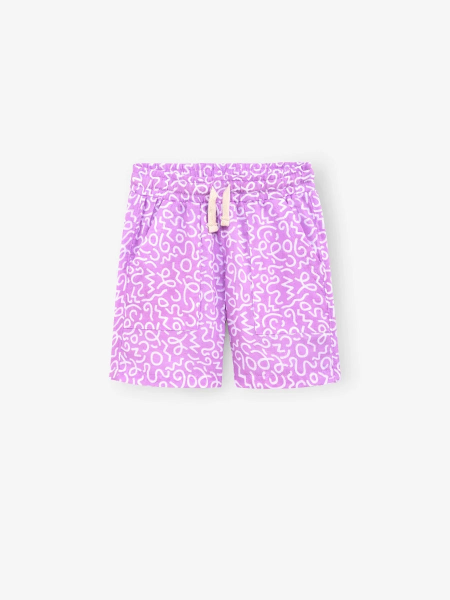 Pure Linen: Purple Safari Cord Set