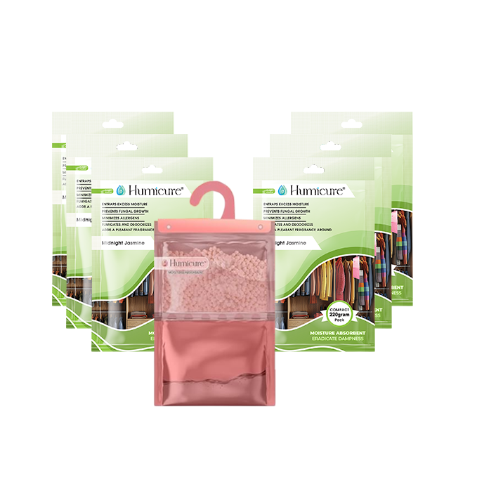 Humicure Moisture Absorber Hanging Bags - 220g / 500ml Morning Mist 9