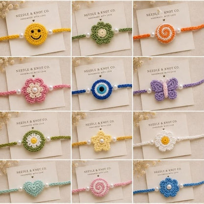Handmade Crochet Rakhis