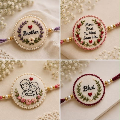 Handmade Crochet Rakhis
