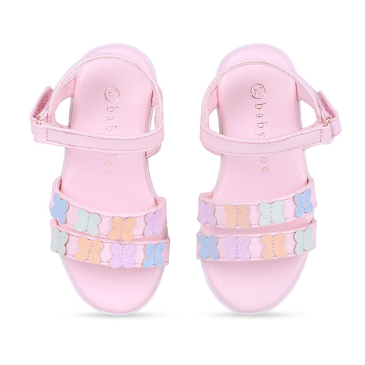 Pink Giselle Butterfly Sandals for kids
