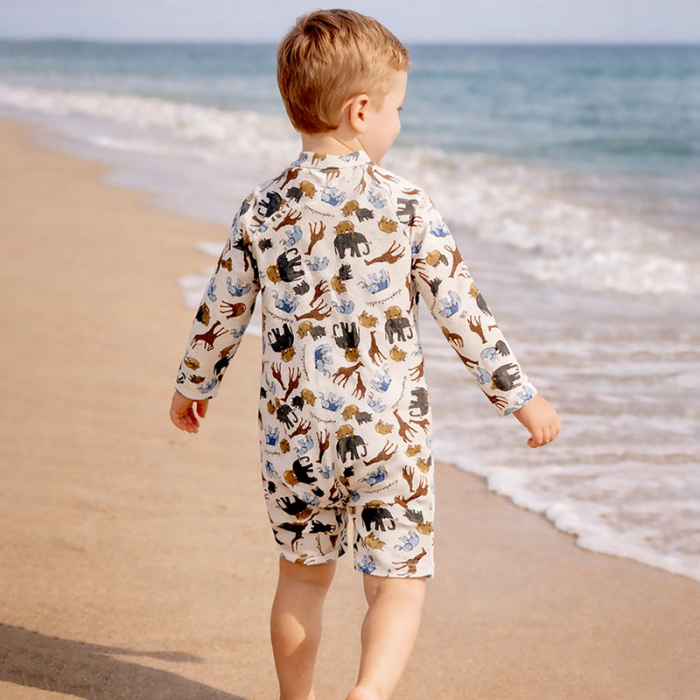 Animal Kingdom Toddlers & Kids Swimwear with matching Swim Cap, plus Free Wash Bag & Free Swim Detergent