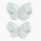 Butterfly Hair Clips Blue for kids
