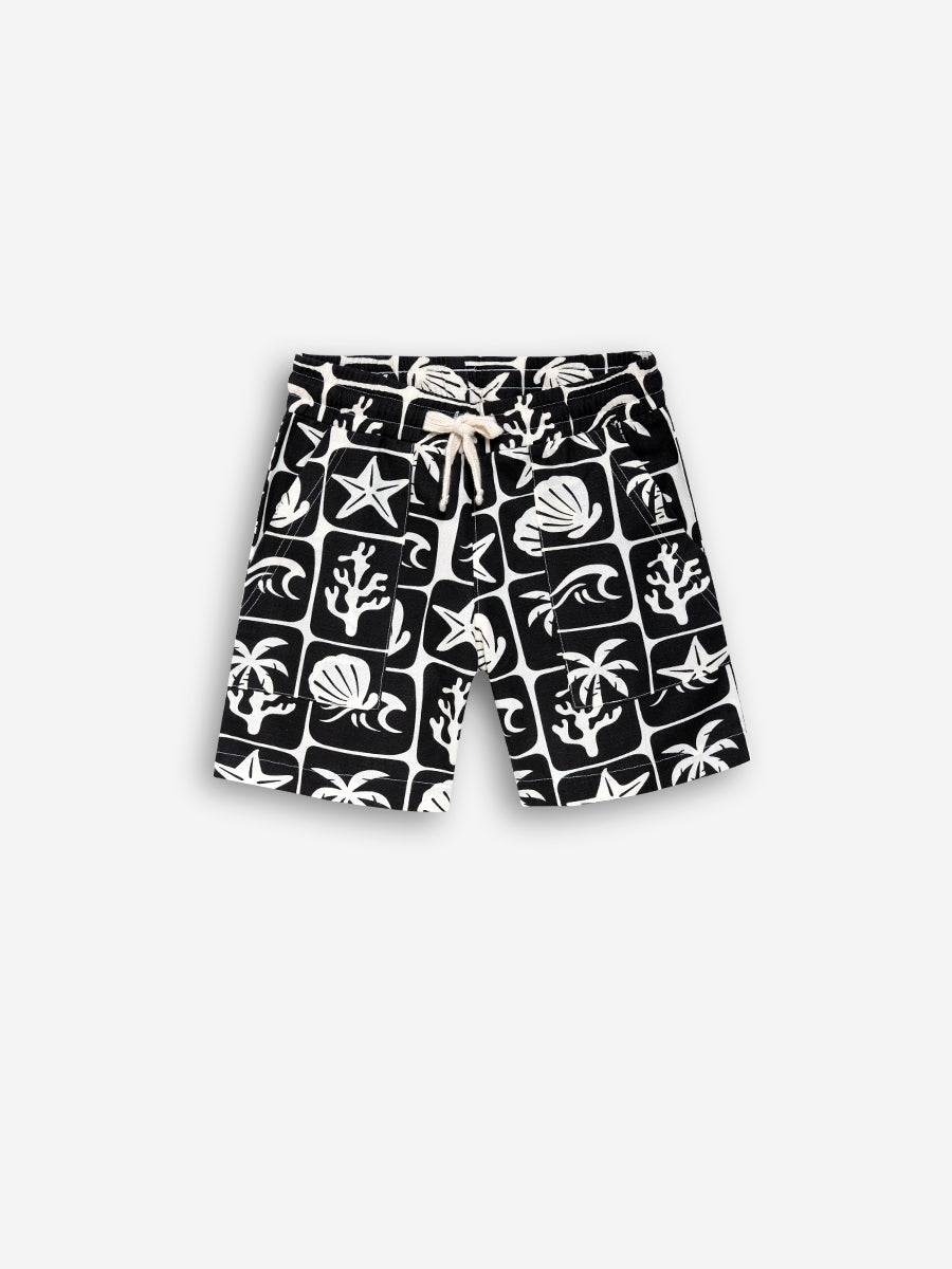 Coast at Midnight Shirt and Short Set