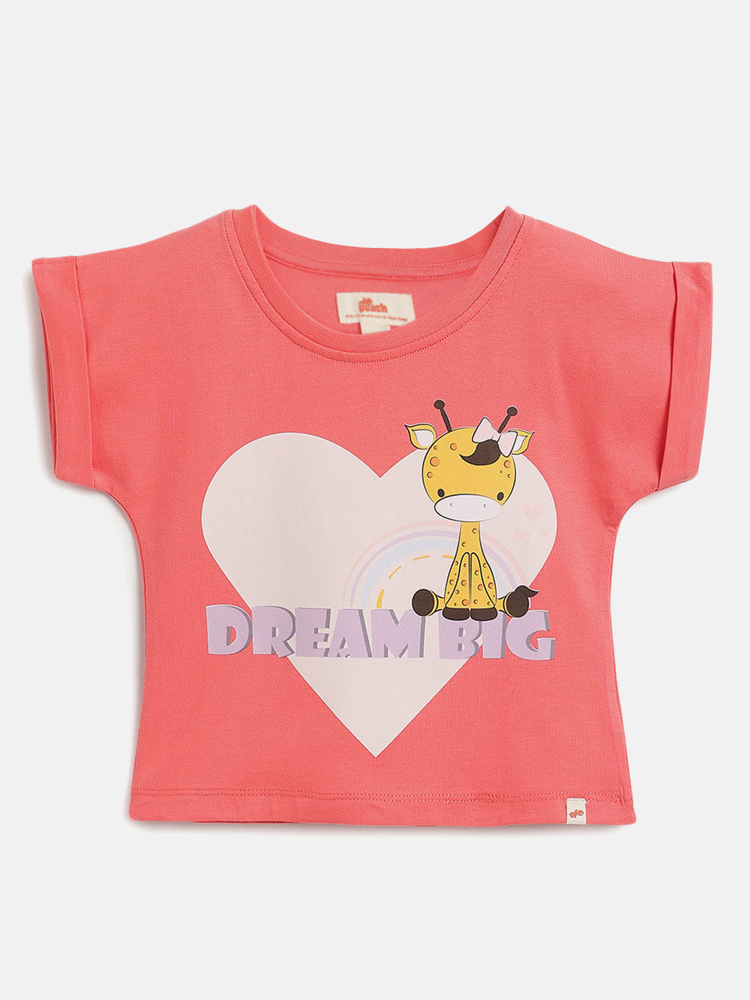 Easy Breezy Pure Cotton Comfort T-shirt in Pink