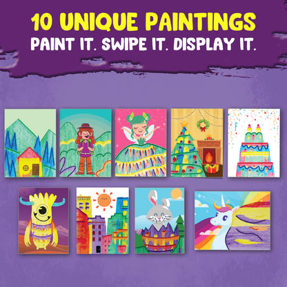 Smartivity Squeegee Art Painting Kit STEM Toy for Kids 6+