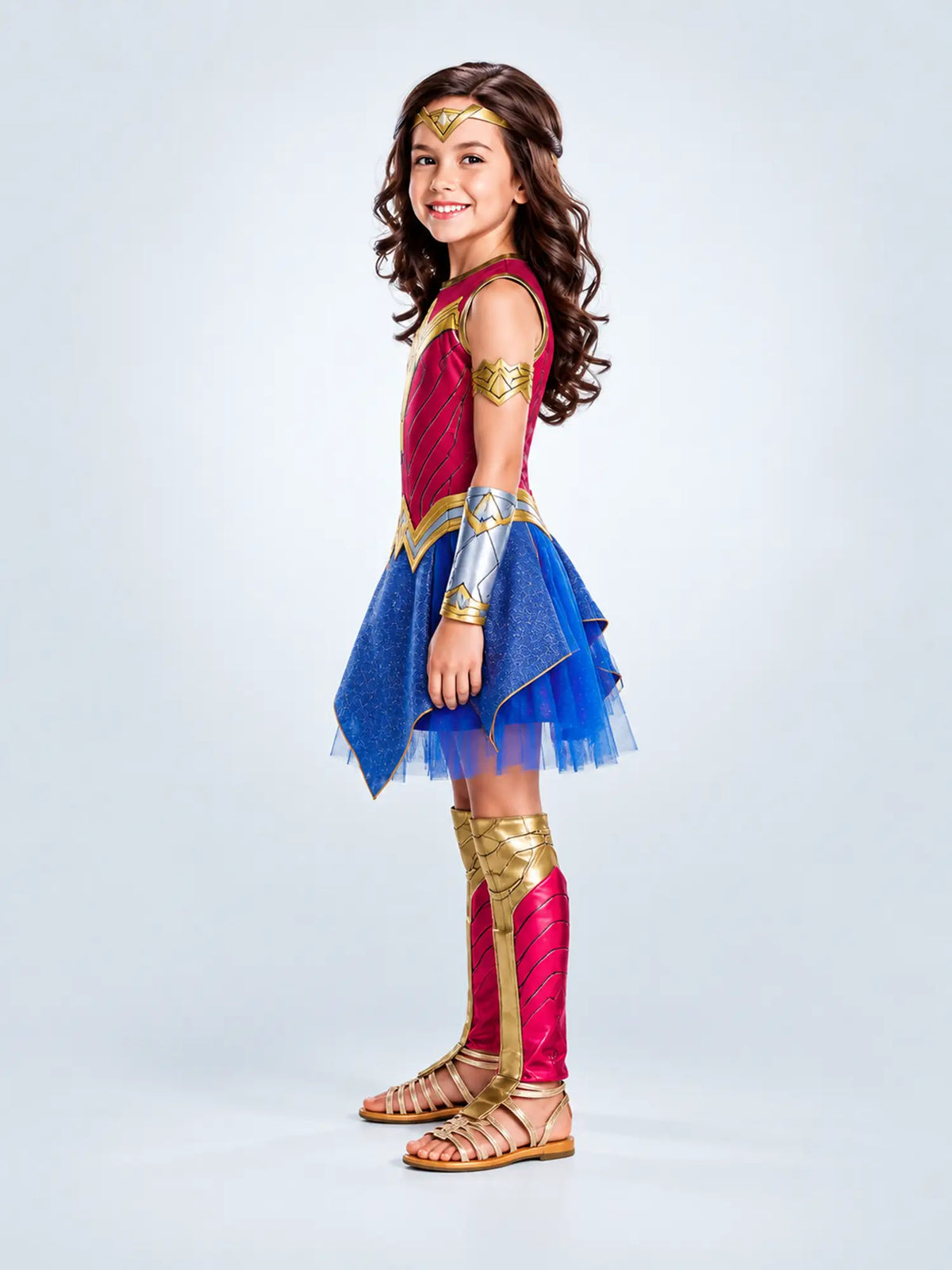 Wonder Supergirl kids' Halloween costume
