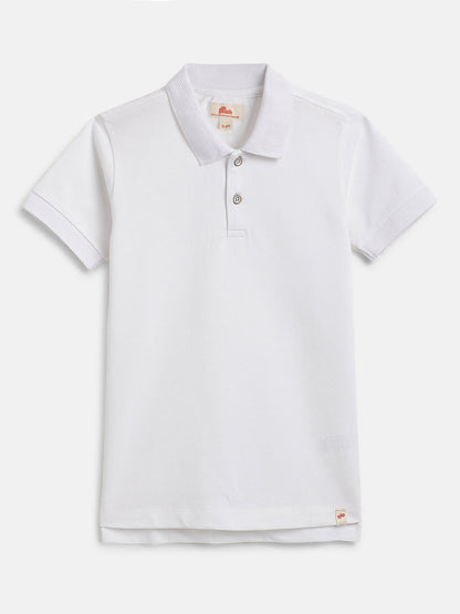 The Classic Little Polo in White