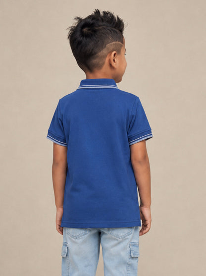 The Tennis Club Polo in Blue