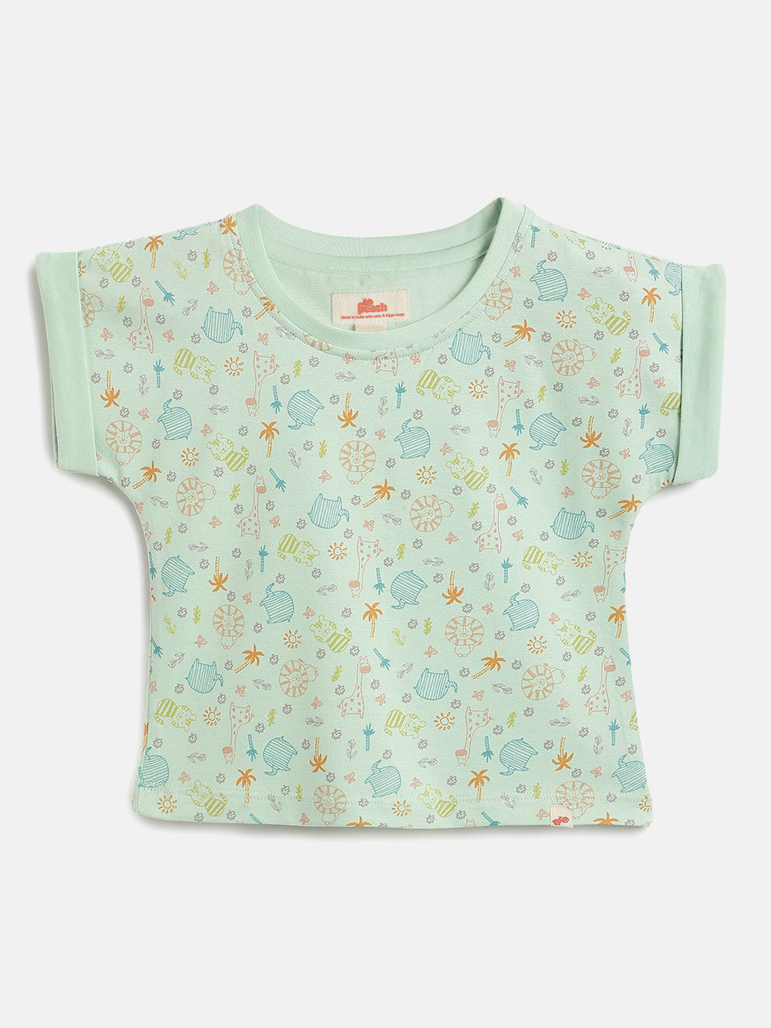 Easy Breezy Pure Cotton Comfort T-shirt in Green