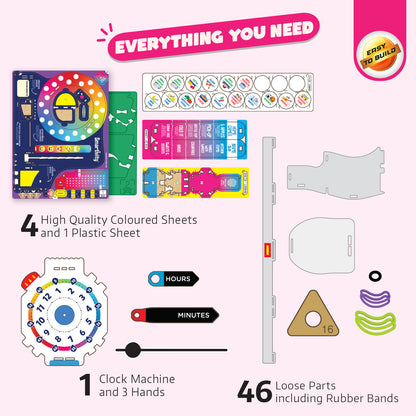 Smartivity Interactive Clock STEM Toy for Kids 6+