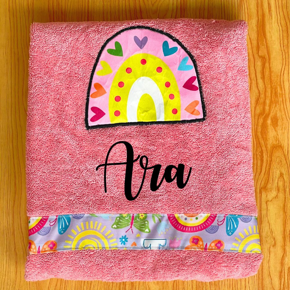 customized towel for kids