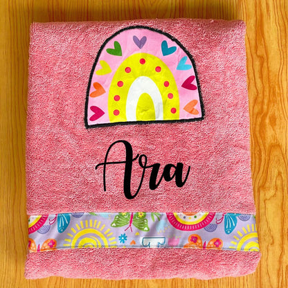 customized towel for kids