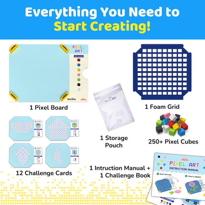 Smartivity Pixel Art STEM Toy for Kids 3+