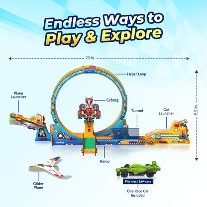 Smartivity Turbo Loop Track STEM Toy for Kids 6+