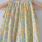 Kin dress in lemon butterfly