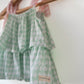 Wander co-ord Set in sage green rhombus