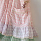 Pocketful of Sunsets dress in rhombus block print