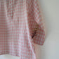 Sleepover party kids unisex kurta in blush pink rhombus