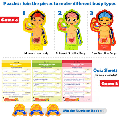 Smartivity Food Body & Nutrition STEM Toy for Kids 6+