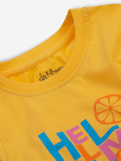 “Hello Summer” Pure Cotton Dress