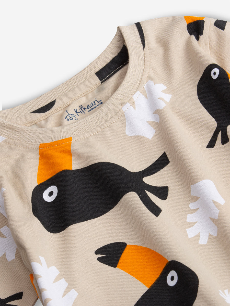 Premium Playful Toucan Oversized Cord Set (Unisex)