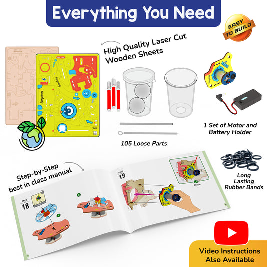 Smartivity Motor Gadgets STEM Toy for Kids 6+