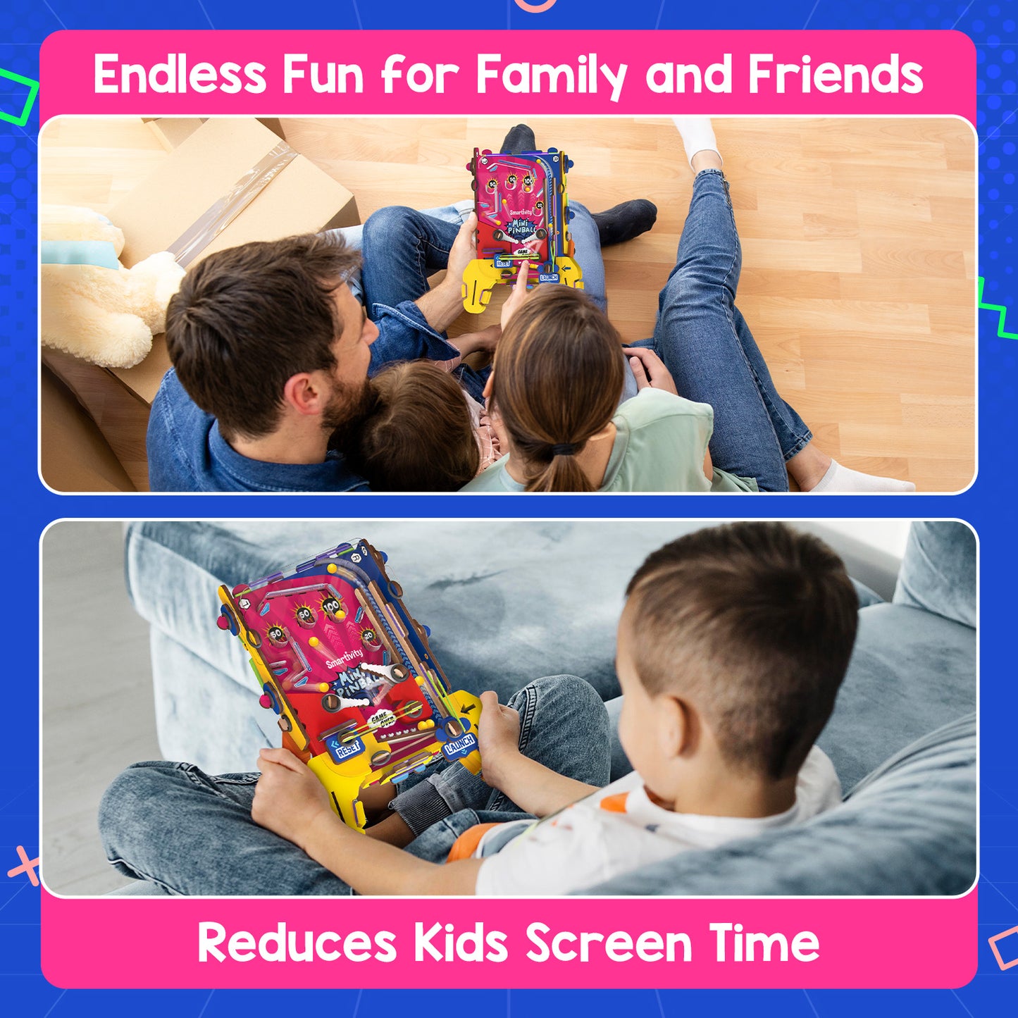 Smartivity Mini Pinball STEM Toy for Kids 6+