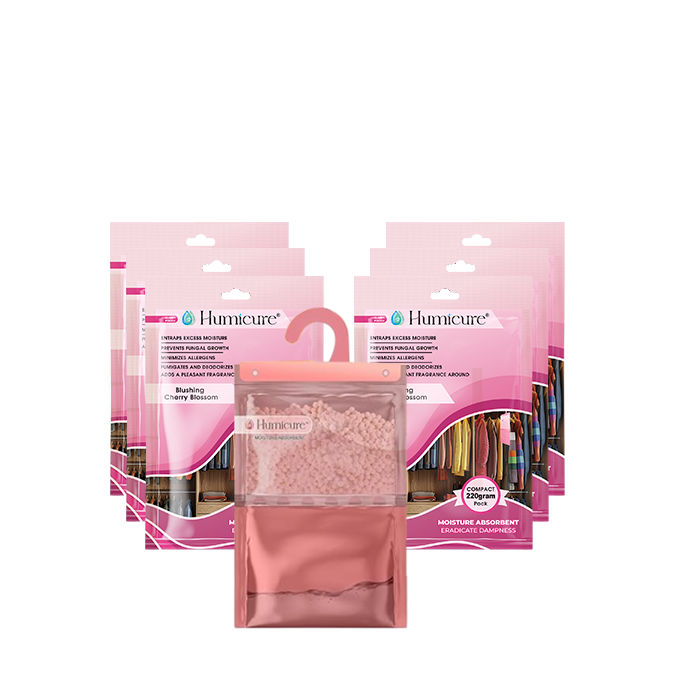 Humicure Moisture Absorber Hanging Bags - 220g / 500ml