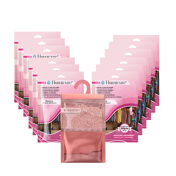 Humicure Moisture Absorber Hanging Bags - 220g / 500ml