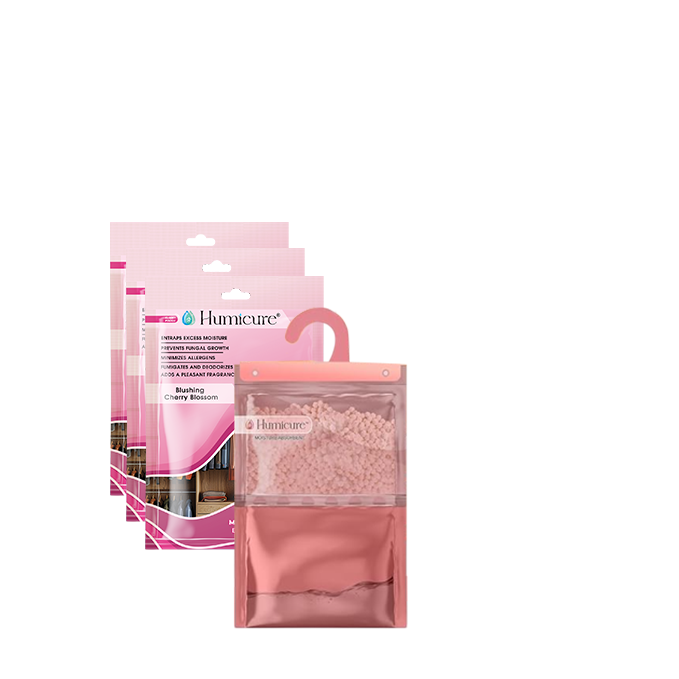 Humicure Moisture Absorber Hanging Bags - 220g / 500ml