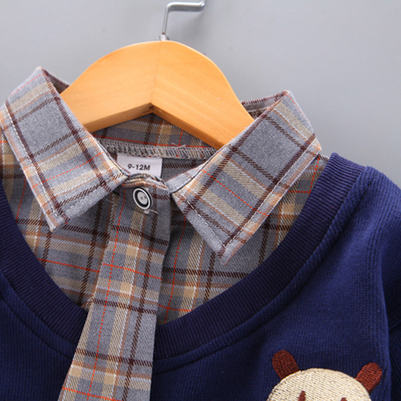 Baby Boy Gentleman Sweater With Tie