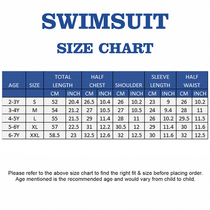 Animal Kingdom Toddlers & Kids Swimwear with matching Swim Cap, plus Free Wash Bag & Free Swim Detergent