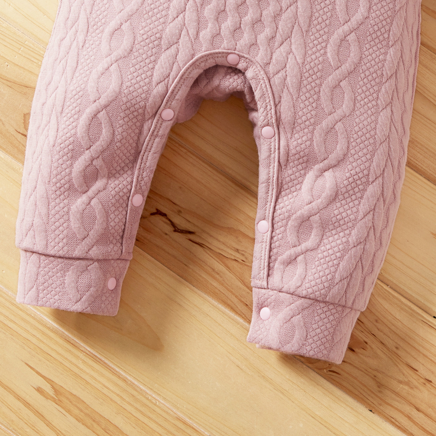 Baby Girl Winter Romper – Pink