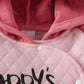 Baby Girl “ Daddys Girl “ Captioned Hoodie Pink Baby Clothing for kids